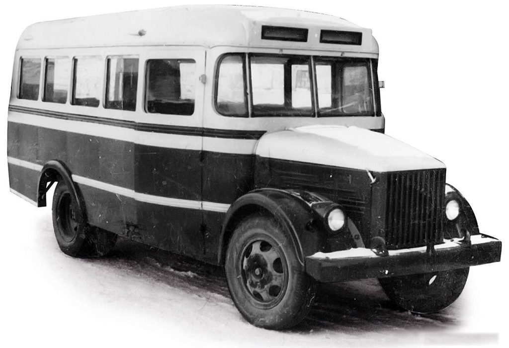 Один из первых борисовских автобусов ГЗА-651